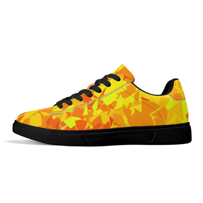 Yellow Crystal Low Top Leather Sneaker Low Top Sneaker 83.99 Crystal, Leather, Low, Sneaker, Top JLR Design