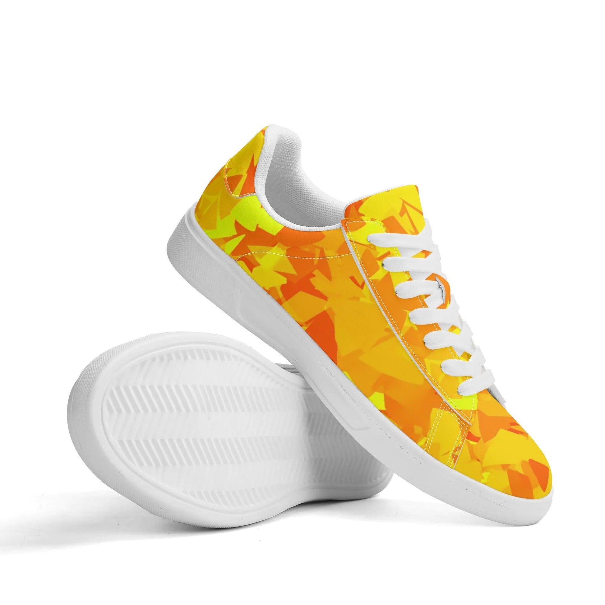 Yellow Crystal Low Top Leather Sneaker Low Top Sneaker 83.99 Crystal, Leather, Low, Sneaker, Top JLR Design