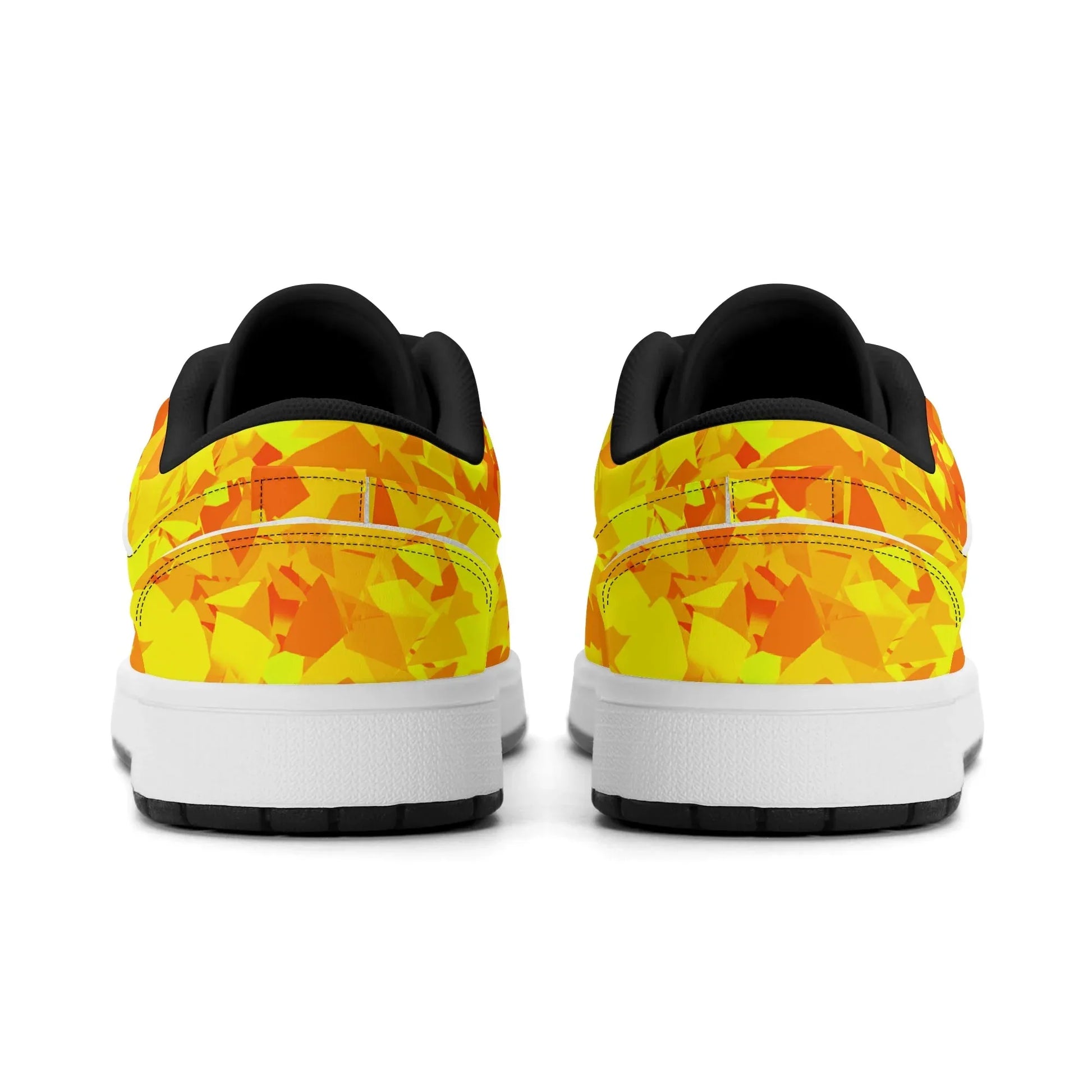 yellow-crystal-low-top-leder-sneaker-fur-damen-sneaker-jlr-design-82222 - JLR Design