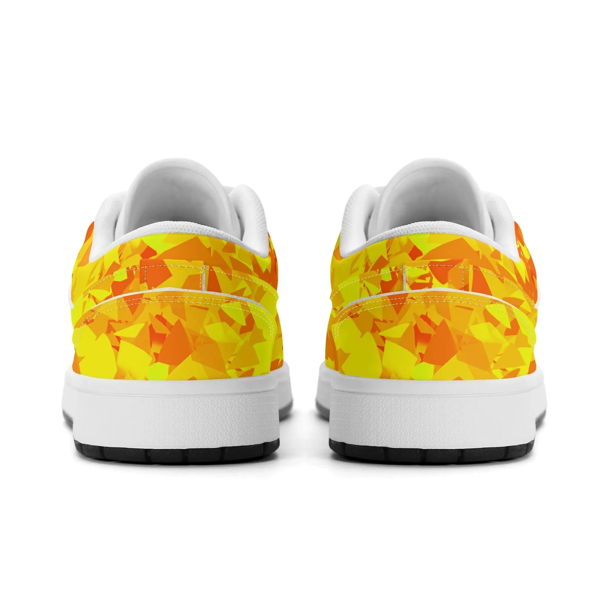 yellow-crystal-low-top-leder-sneaker-fur-damen-sneaker-jlr-design-77612 - JLR Design