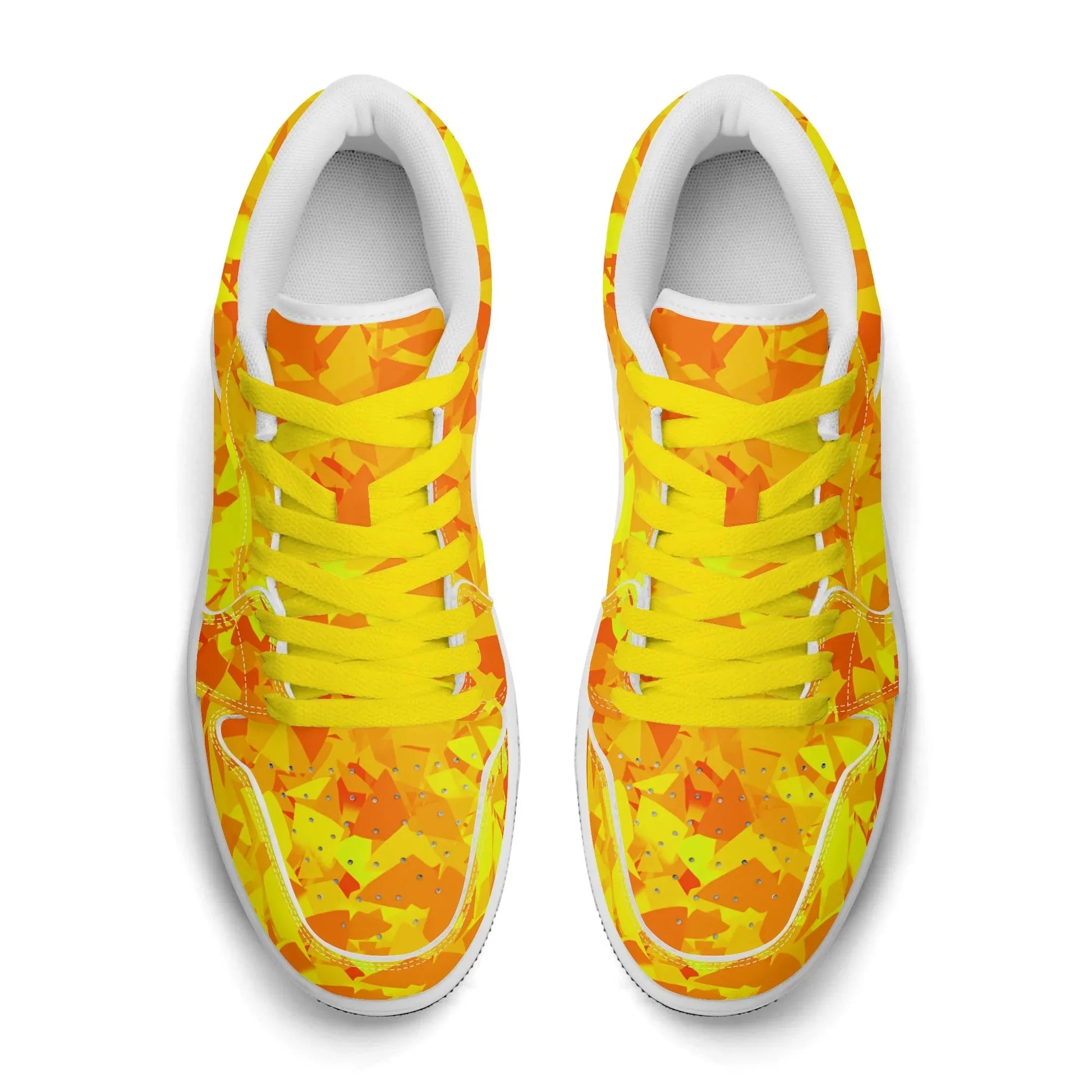 yellow-crystal-low-top-leder-sneaker-fur-damen-sneaker-jlr-design-46089 - JLR Design