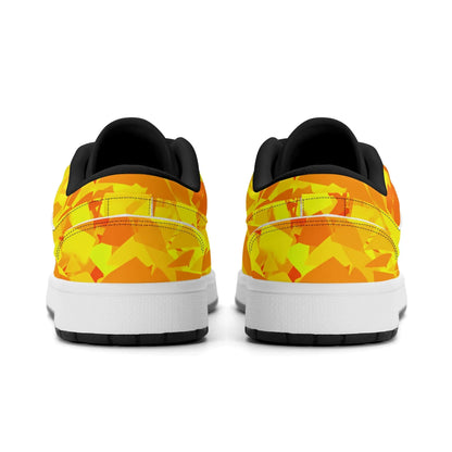 yellow-crystal-low-top-leder-sneaker-fur-herren-sneaker-jlr-design-67220 - JLR Design