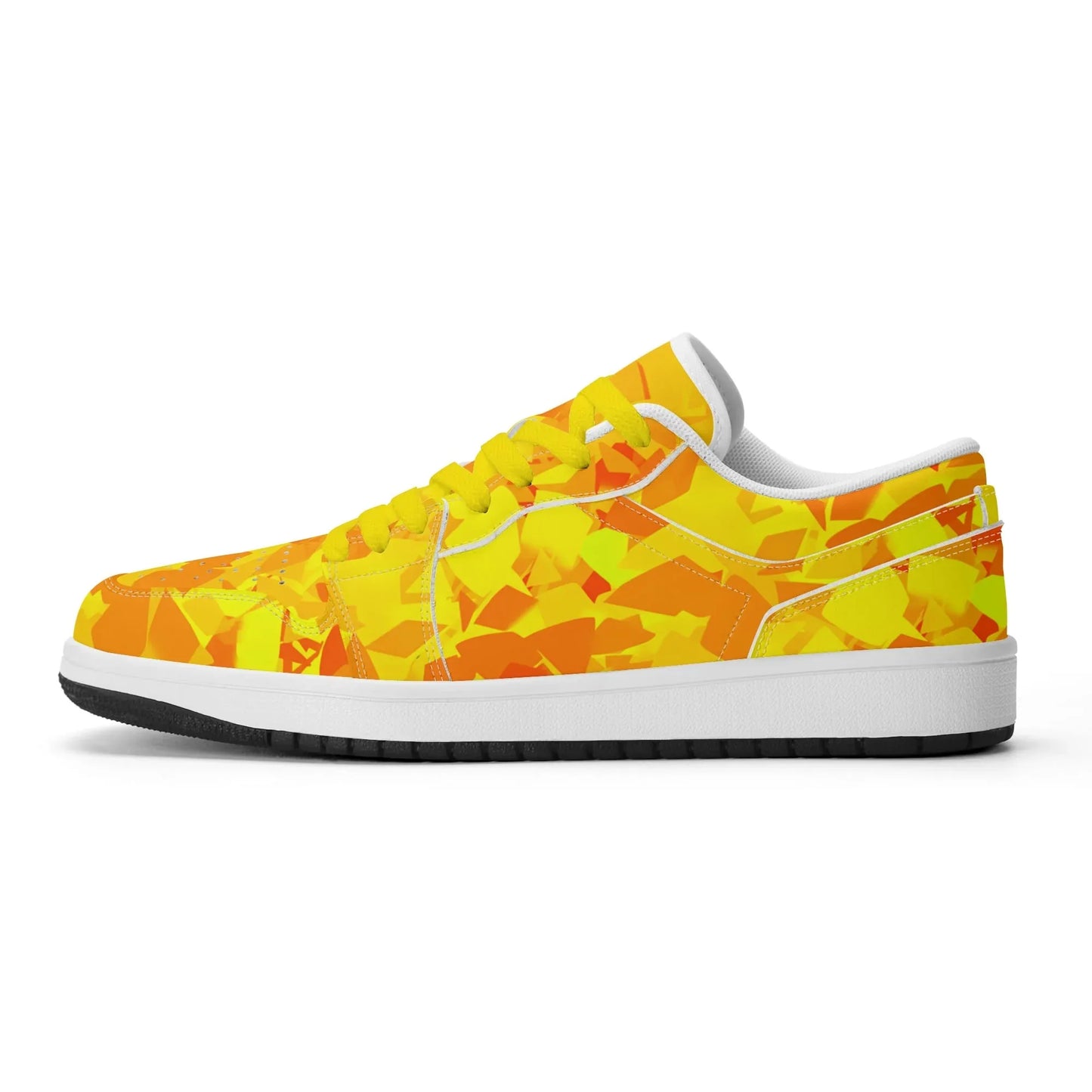 yellow-crystal-low-top-leder-sneaker-fur-herren-sneaker-jlr-design-30785 - JLR Design