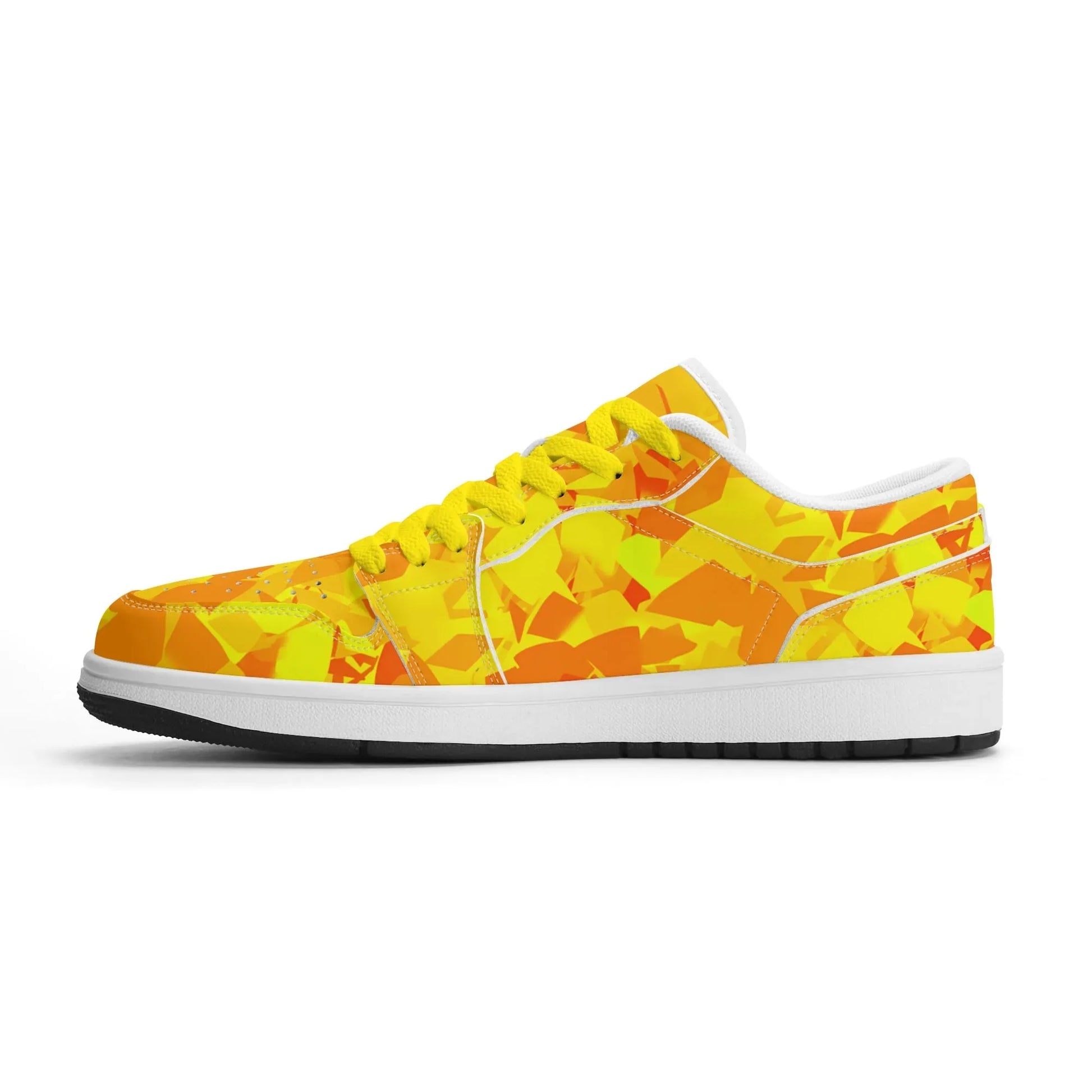 yellow-crystal-low-top-leder-sneaker-fur-herren-sneaker-jlr-design-86688 - JLR Design