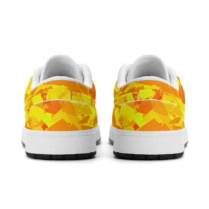 yellow-crystal-low-top-leder-sneaker-fur-herren-sneaker-jlr-design-35417 - JLR Design