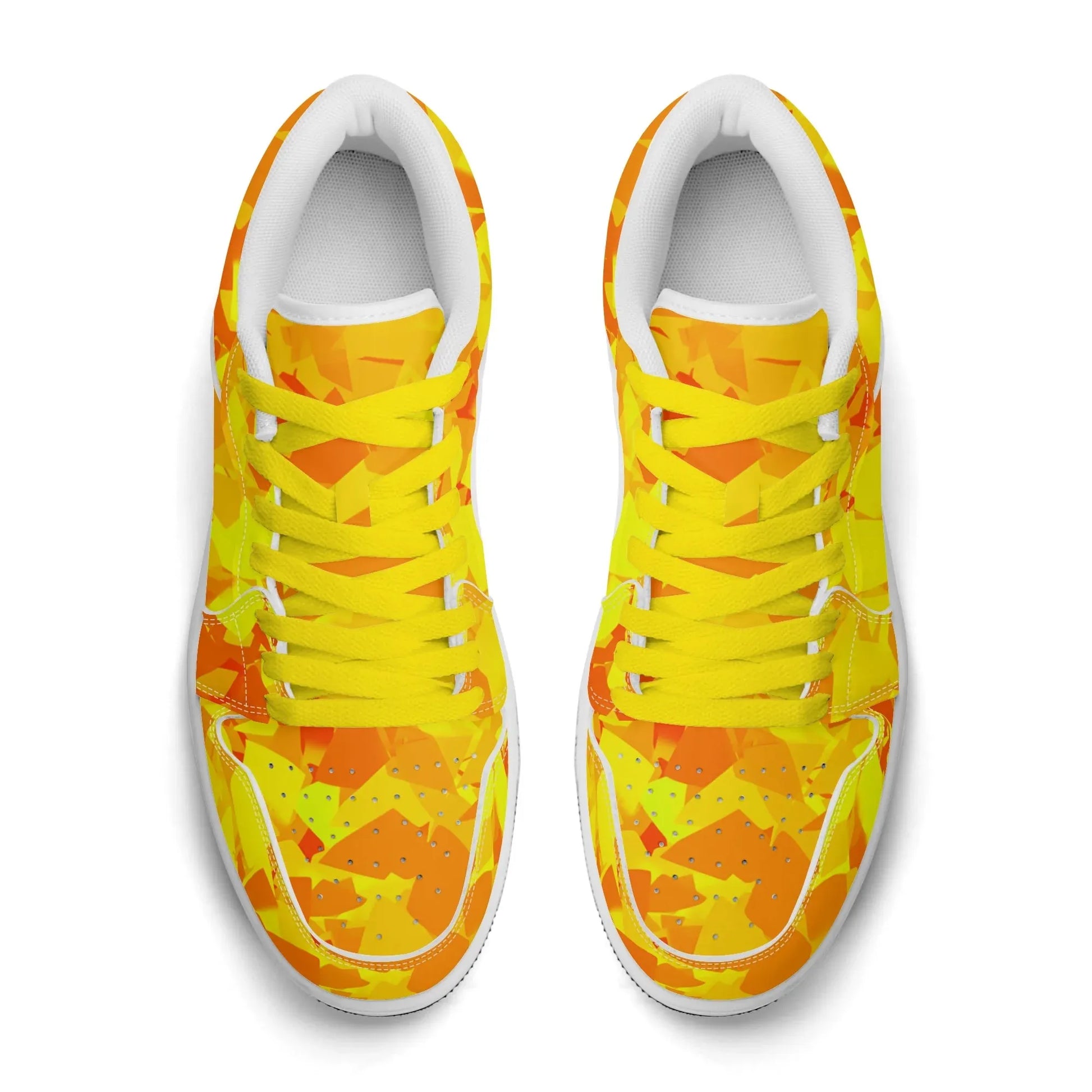 yellow-crystal-low-top-leder-sneaker-fur-herren-sneaker-jlr-design-89046 - JLR Design