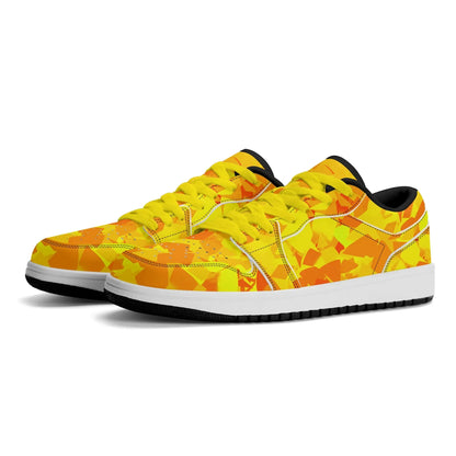yellow-crystal-low-top-leder-sneaker-fur-herren-sneaker-jlr-design-87258 - JLR Design