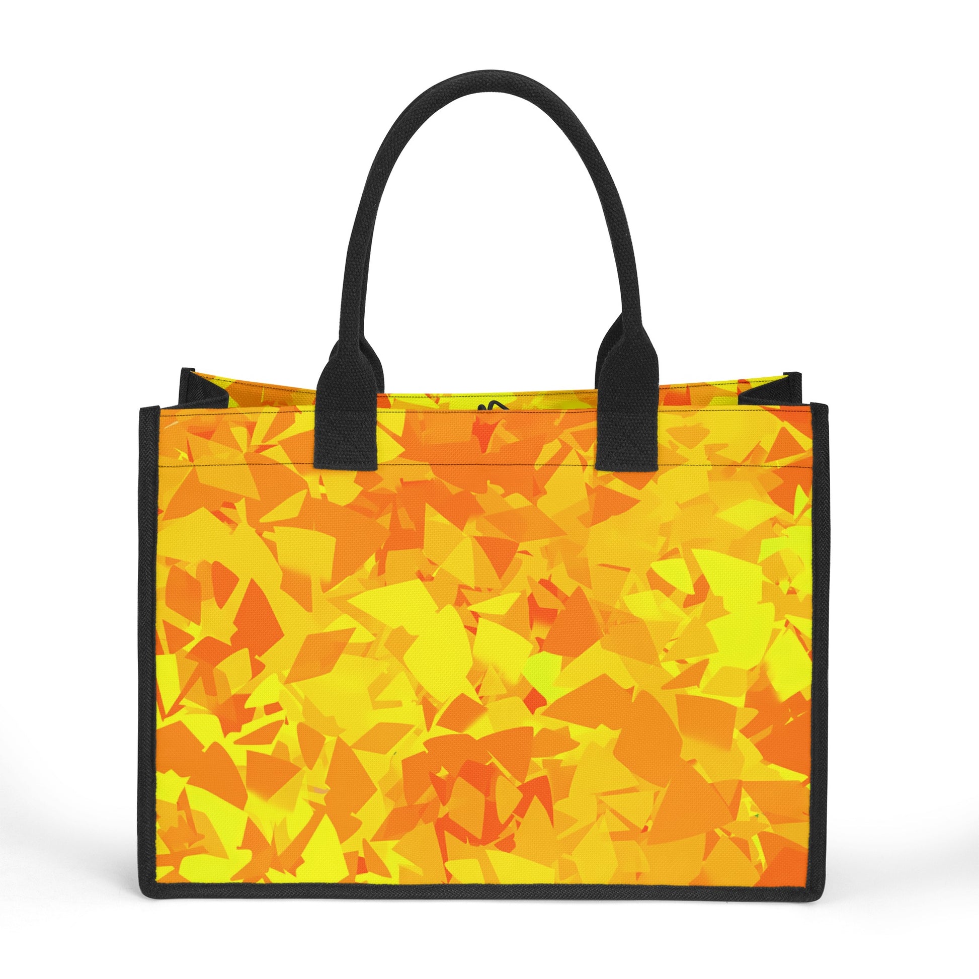 Yellow Crystal Premium Canvas Shopper Tasche Tragetasche JLR Design