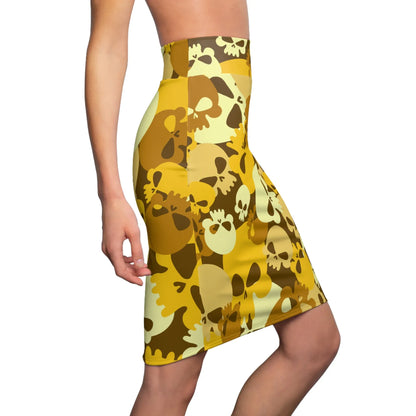 yellow-skull-bleistiftrock-bleistiftrock-jlr-design-2 - JLR Design