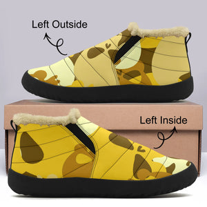 yellow-skull-faux-fur-slipper-slipper-jlr-design-1 - JLR Design