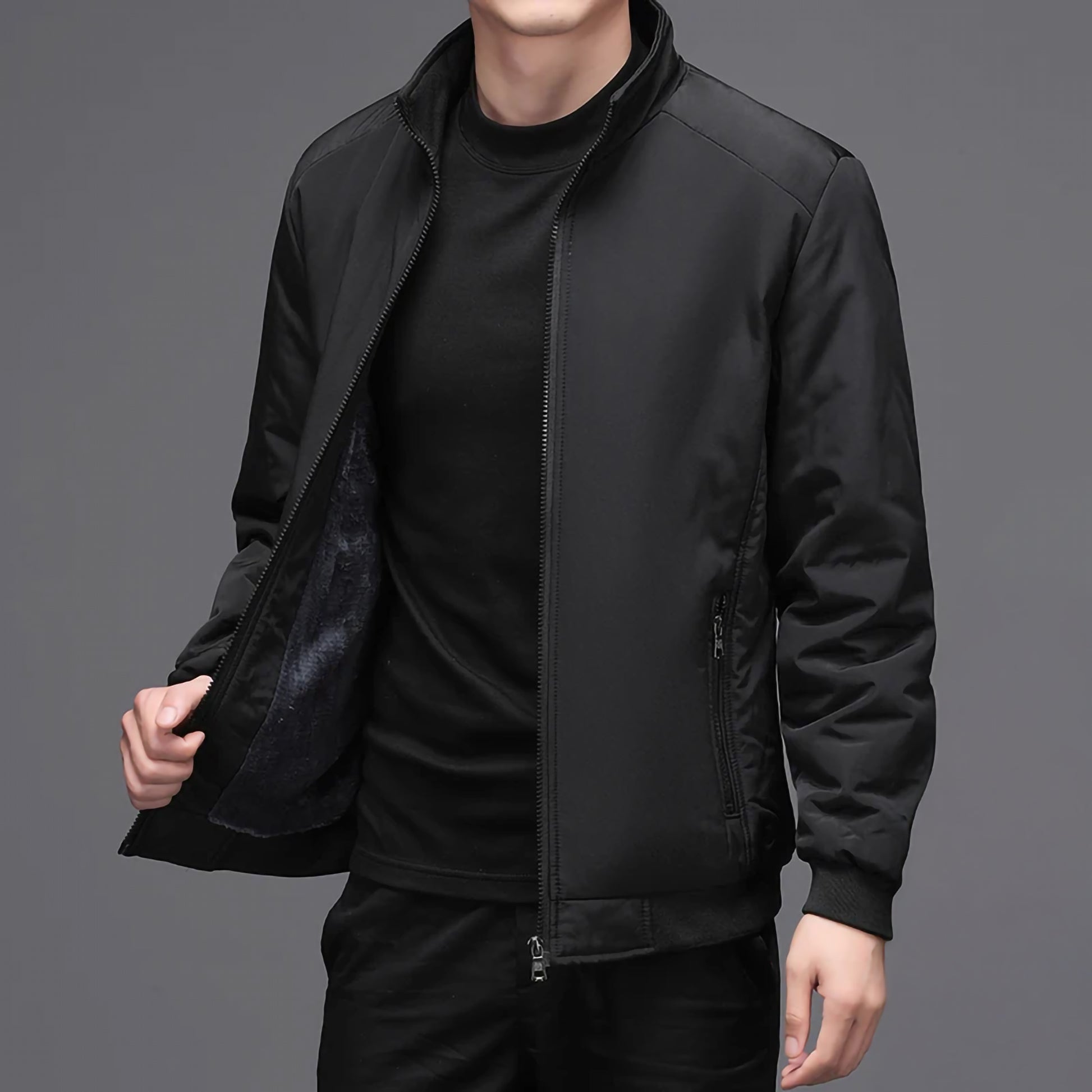 Youth Style Stehkragenjacke – Für den modernen Mann Jacke JLR Design