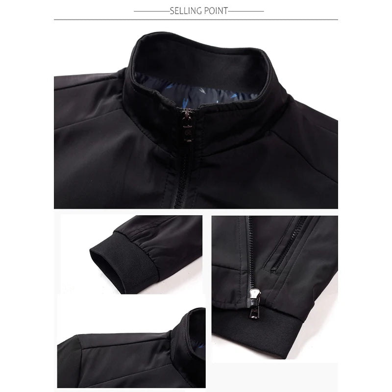 Youth Style Stehkragenjacke – Für den modernen Mann Jacke JLR Design