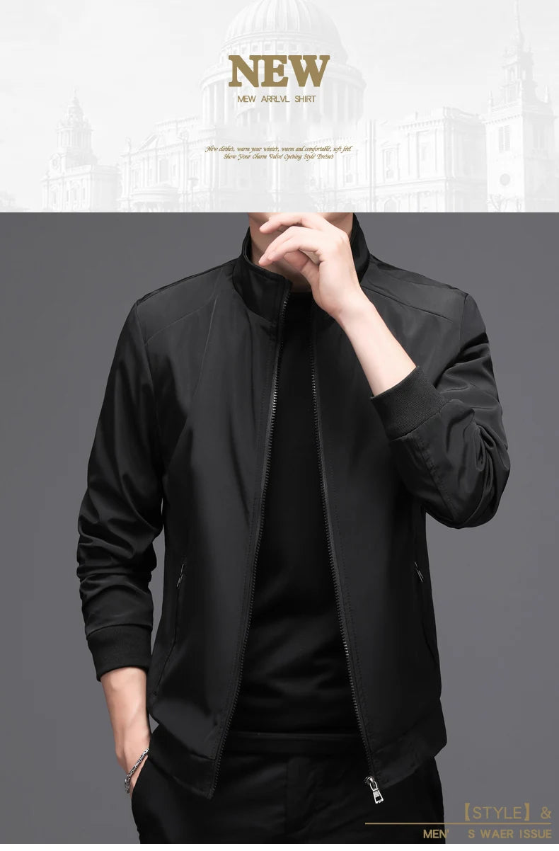 Youth Style Stehkragenjacke – Für den modernen Mann Jacke JLR Design