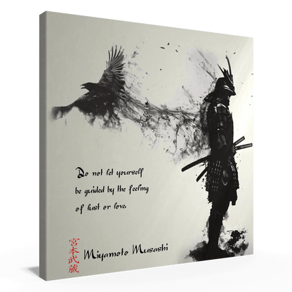 Zehnte Regel - Miyamoto Musashi Poster JLR Design