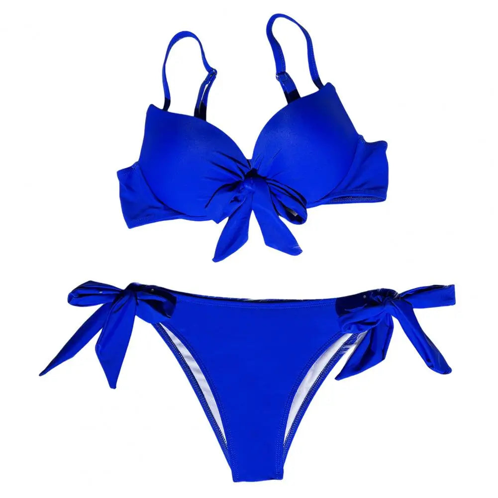 Zweiteiliger Bikini mit Schleife Bikini 54.99 Bikini, Schleife, Tankini JLR Design