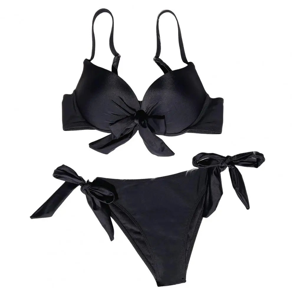 Zweiteiliger Bikini mit Schleife Bikini 54.99 Bikini, Schleife, Tankini JLR Design