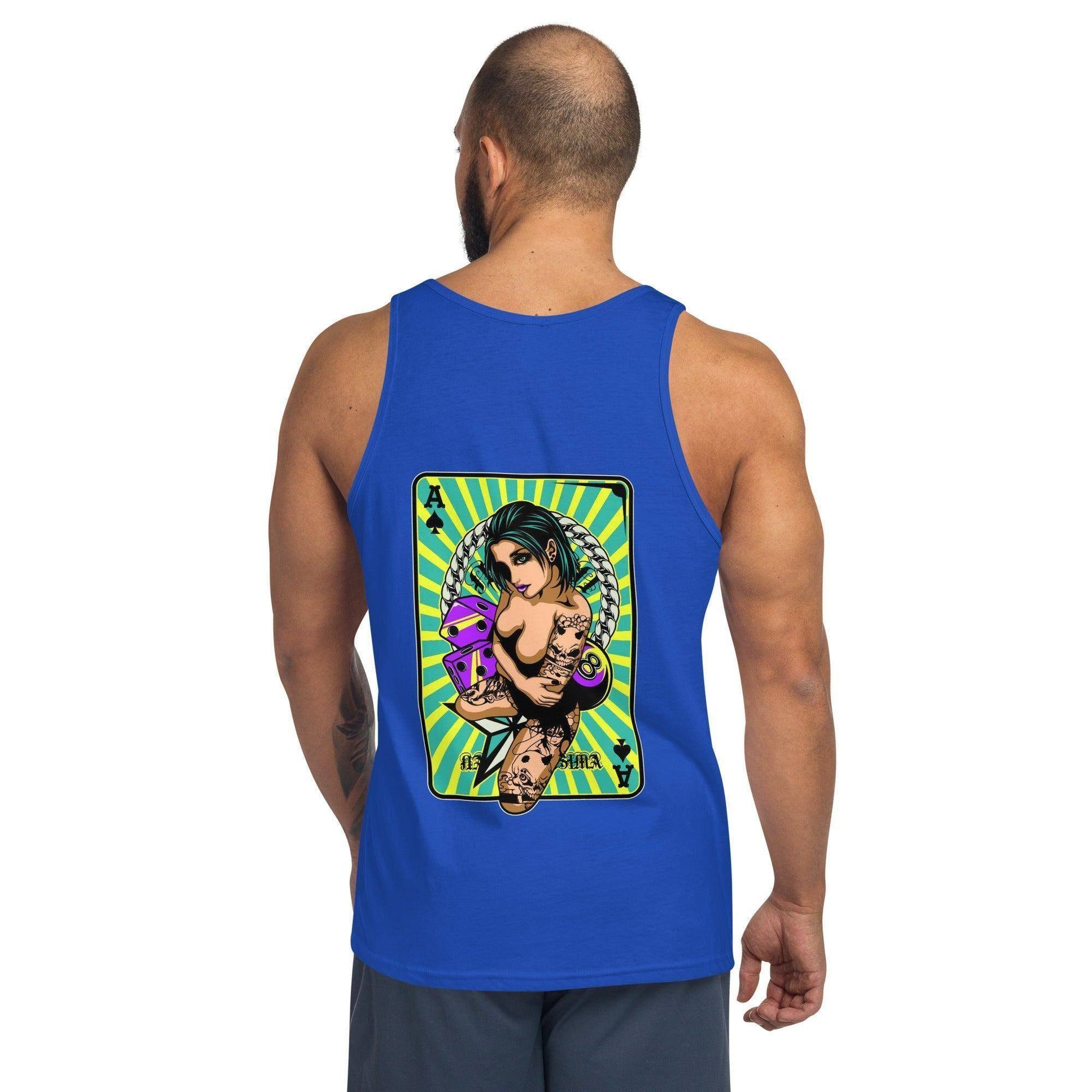 ace-of-spades-herren-tank-top-tank-top-jlr-design-23170 - JLR Design
