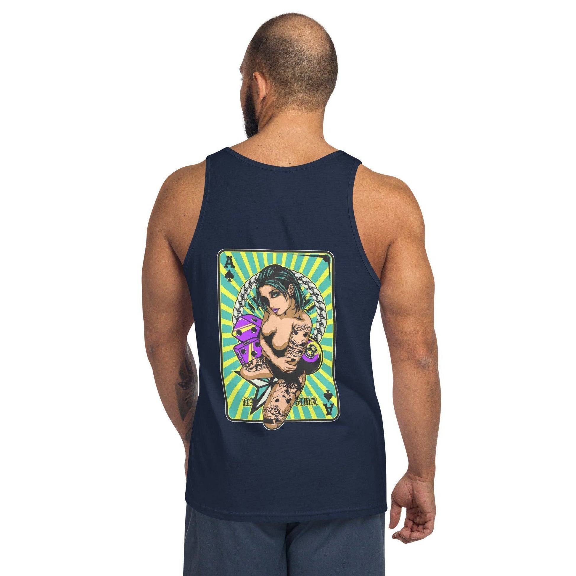 ace-of-spades-herren-tank-top-tank-top-jlr-design-27618 - JLR Design