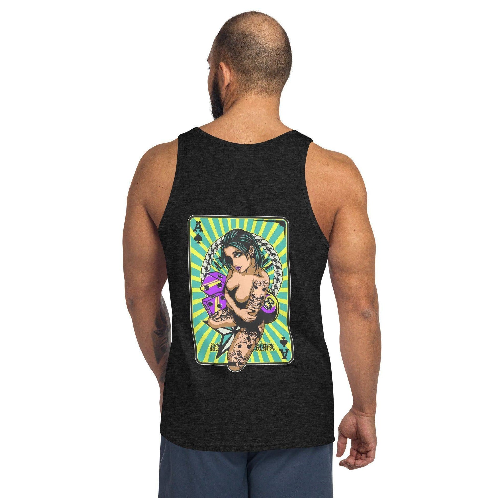 ace-of-spades-herren-tank-top-tank-top-jlr-design-26073 - JLR Design