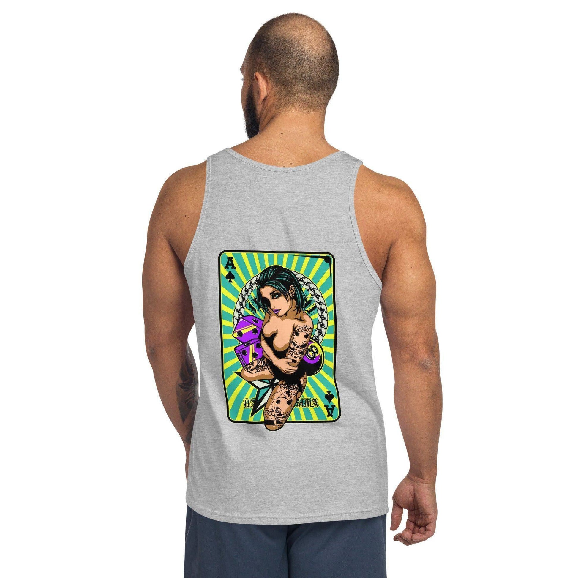 ace-of-spades-herren-tank-top-tank-top-jlr-design-48141 - JLR Design