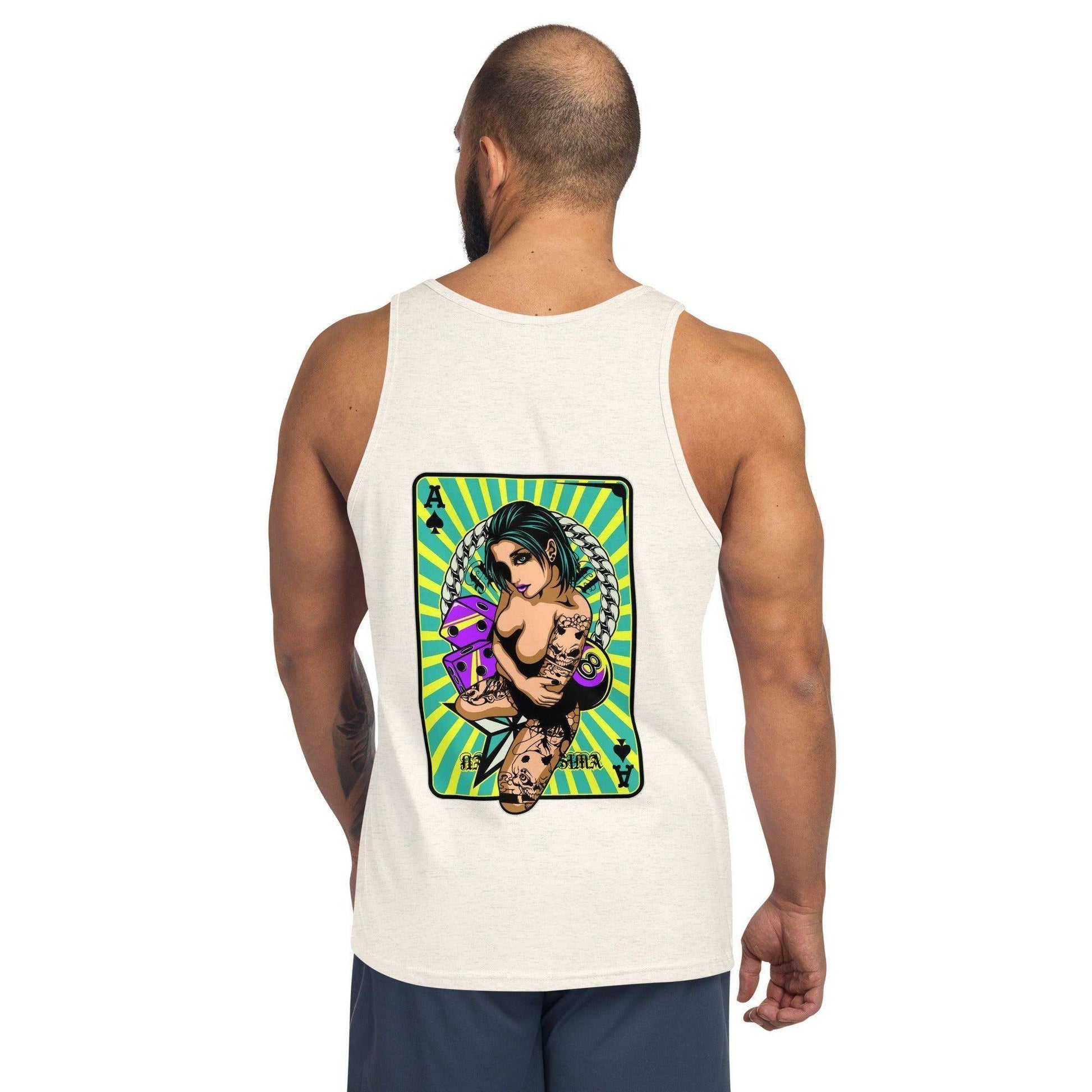 ace-of-spades-herren-tank-top-tank-top-jlr-design-37391 - JLR Design