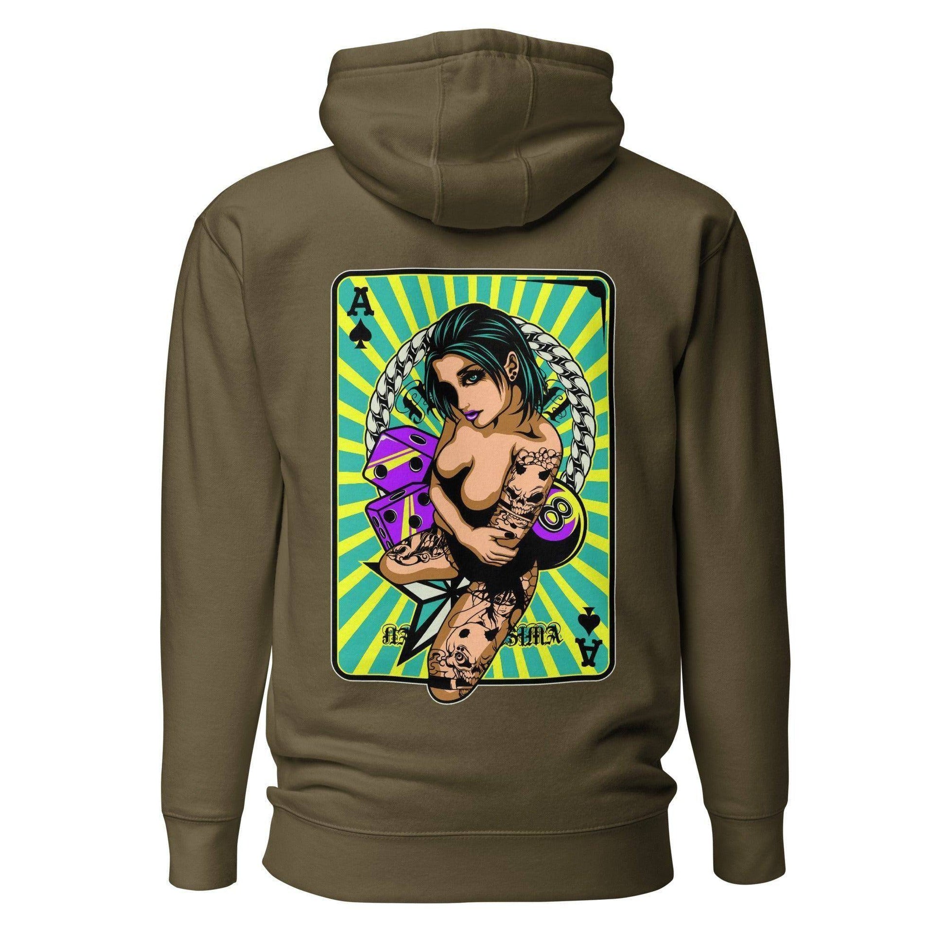 ace-of-spades-hoodie-hoodie-jlr-design-96368 - JLR Design
