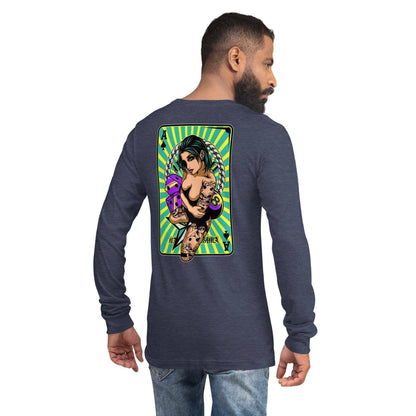ace-of-spades-langarmshirt-langarmshirt-jlr-design-97490 - JLR Design