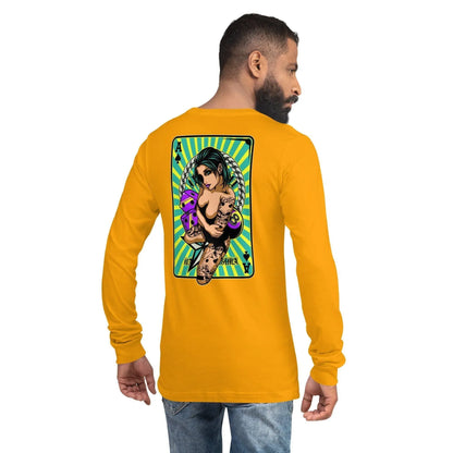 ace-of-spades-langarmshirt-langarmshirt-jlr-design-24768 - JLR Design