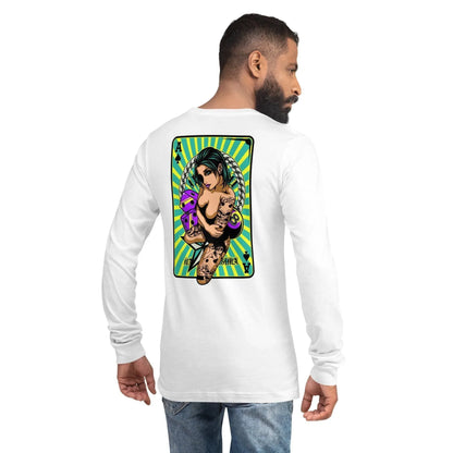 ace-of-spades-langarmshirt-langarmshirt-jlr-design-23572 - JLR Design