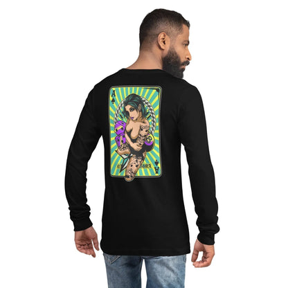 ace-of-spades-langarmshirt-langarmshirt-jlr-design-60174 - JLR Design