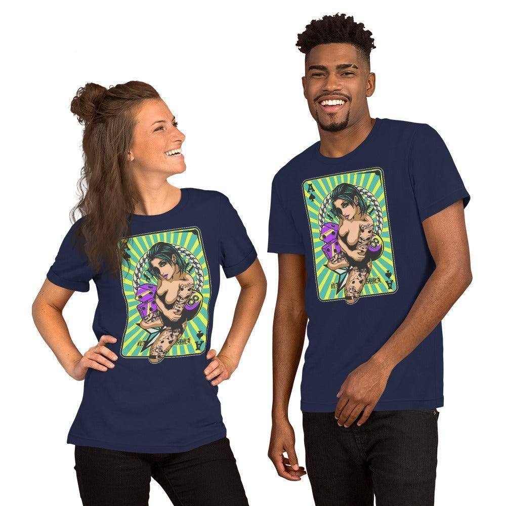 ace-of-spades-t-shirt-t-shirt-jlr-design-52526 - JLR Design