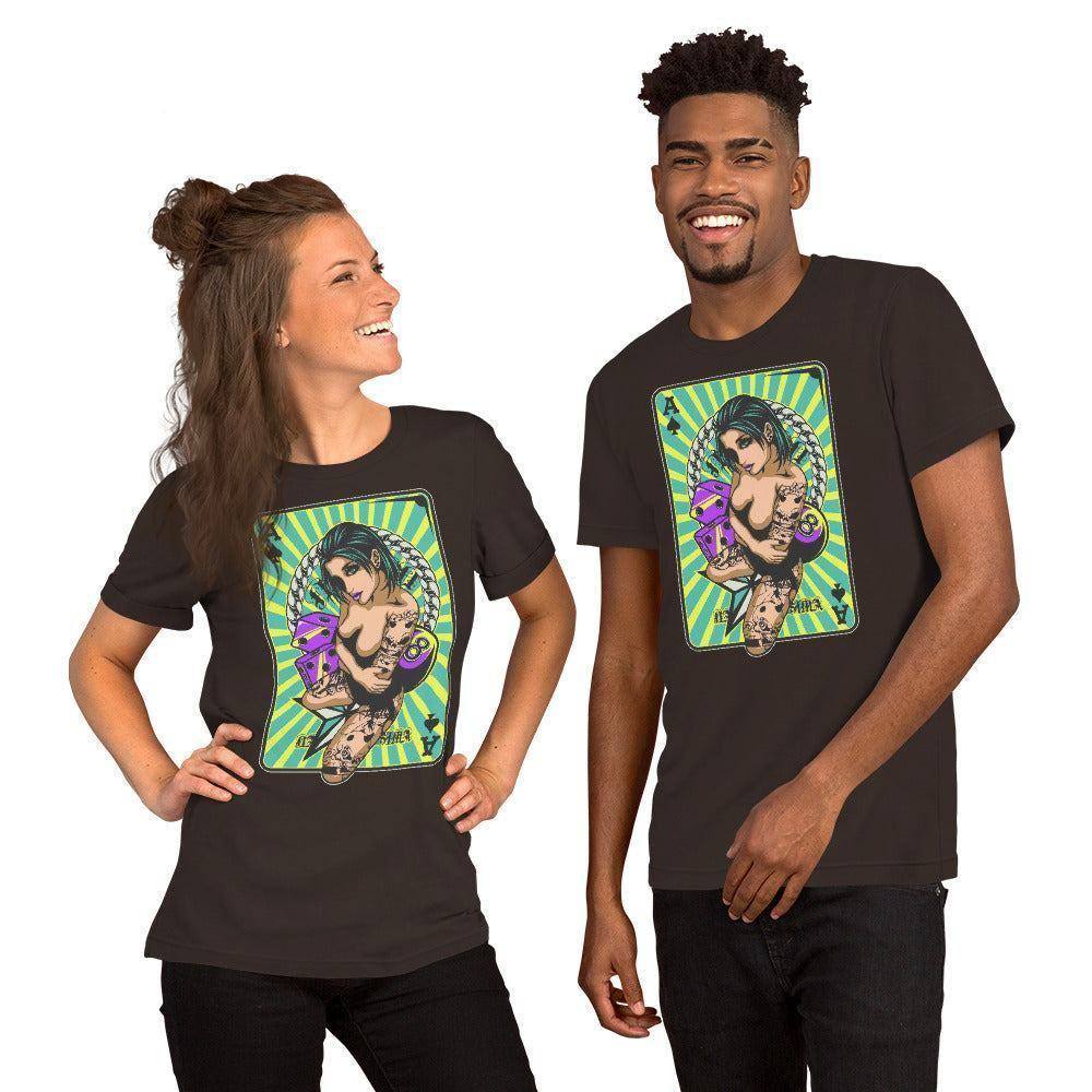 ace-of-spades-t-shirt-t-shirt-jlr-design-58233 - JLR Design