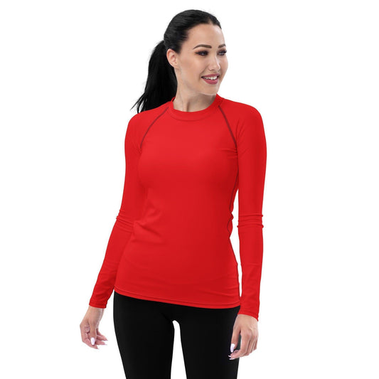 Alizarinrot Damen Rash Guard Rash Guard 54.99 4-Wege, Alizarinrot, Atmungsaktiv, Badebekleidung, bequem, einfarbig, Elastan, Feminin, Flachnaht, Guard, Hautschutz, Kompression, Langarm, Langarmshirt, Männermode, Outdoor, Polyester, Rash, red, rot, Sand, Schwimmen, Sonnenschutz, Sportbekleidung, Strandmode, Stretchstoff, Surfen, trocknend, Wassersport, Wind JLR Design