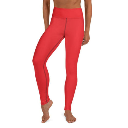 Alizarinrot Damen Yoga Leggings Yoga Leggings JLR Design
