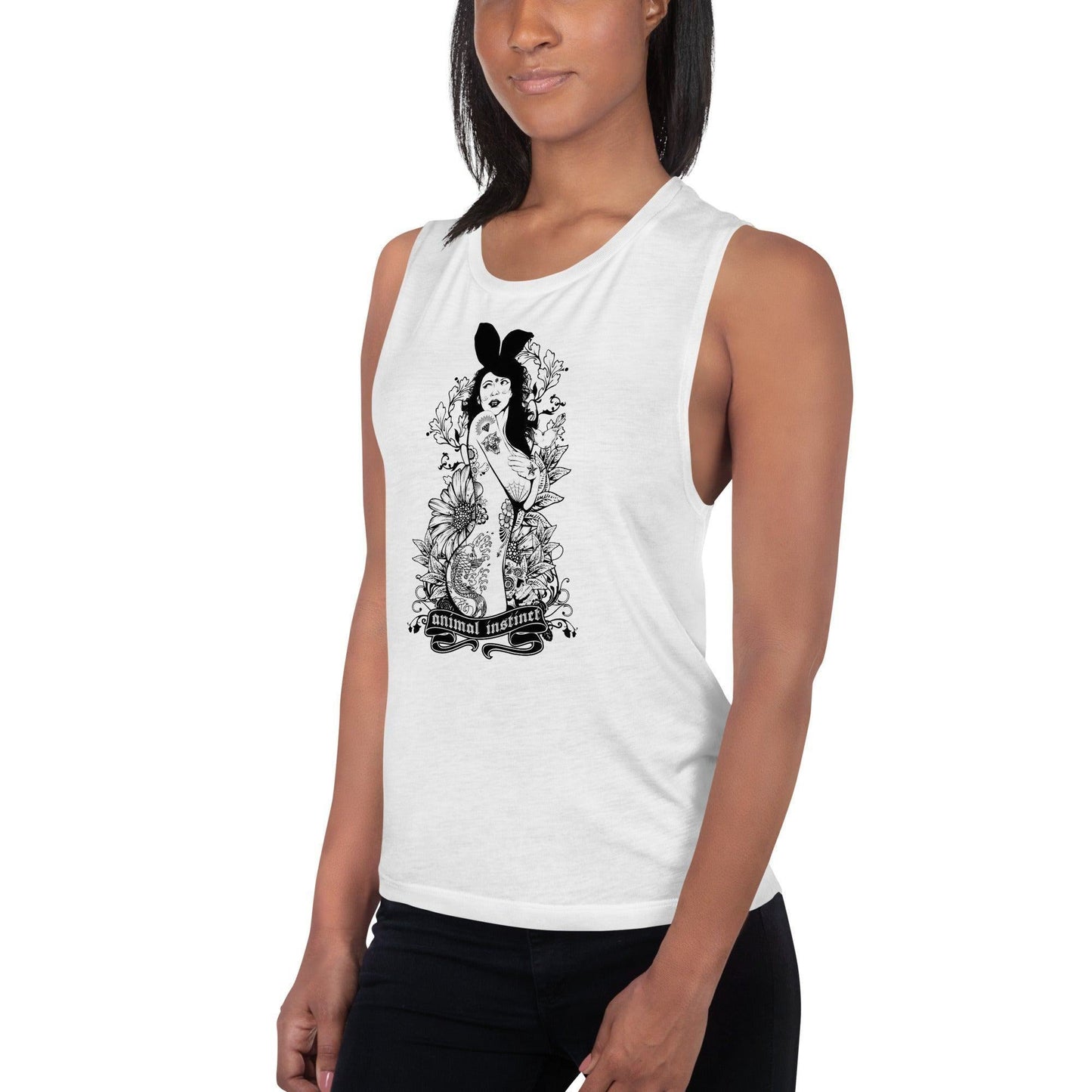 Animal Instinct Damen Tank Top Tank Top 44.99 aktiv, angenehmes, Animal, atmungsaktiv, Ausschnitt, betont, Bewegungsfreiheit, breite, Damen, enganliegend, Farben, Figur, Fitness, Frauen, Gym, Instinct., Look, Muscle, Must-have, Outfit, Polyester, Sommer, Tank, Top, Tragegefühl, Training, Träger, verschiedene, Viskose JLR Design