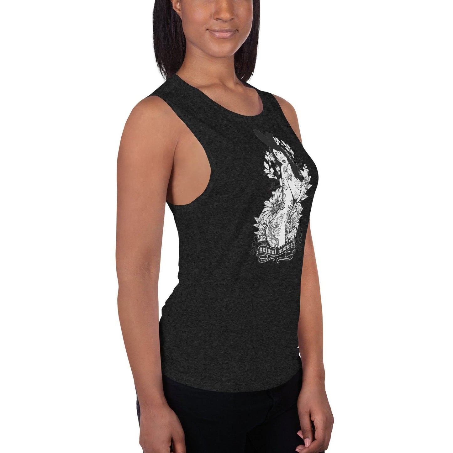 Animal Instinct Damen Tank Top Tank Top 44.99 aktiv, angenehmes, Animal, atmungsaktiv, Ausschnitt, betont, Bewegungsfreiheit, breite, Damen, enganliegend, Farben, Figur, Fitness, Frauen, Gym, Instinct., Look, Muscle, Must-have, Outfit, Polyester, Sommer, Tank, Top, Tragegefühl, Training, Träger, verschiedene, Viskose JLR Design