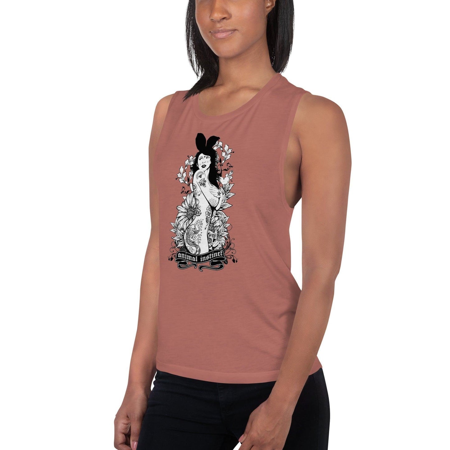 Animal Instinct Damen Tank Top Tank Top 44.99 aktiv, angenehmes, Animal, atmungsaktiv, Ausschnitt, betont, Bewegungsfreiheit, breite, Damen, enganliegend, Farben, Figur, Fitness, Frauen, Gym, Instinct., Look, Muscle, Must-have, Outfit, Polyester, Sommer, Tank, Top, Tragegefühl, Training, Träger, verschiedene, Viskose JLR Design