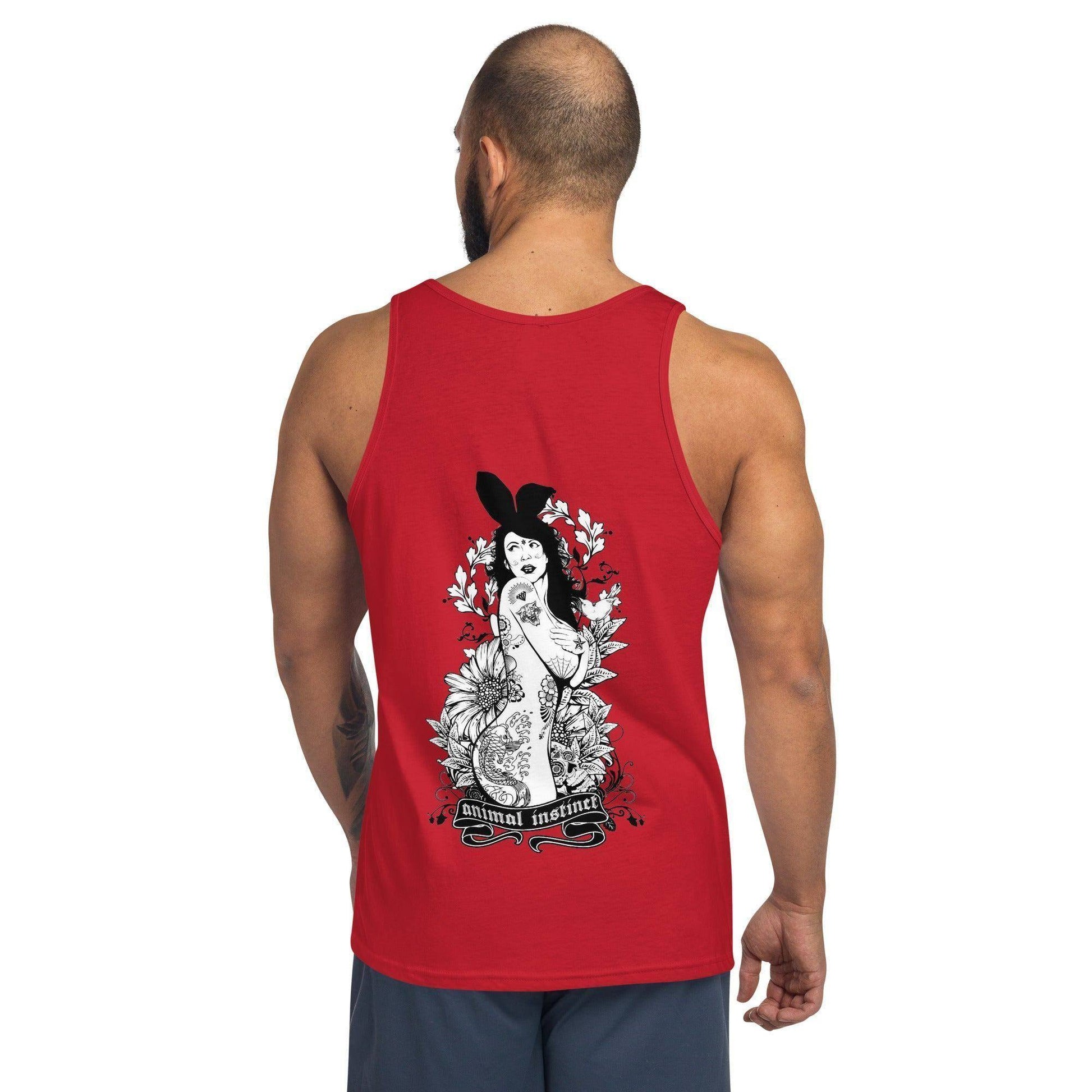 Animal Instinct Herren Tank Top Tank Top JLR Design
