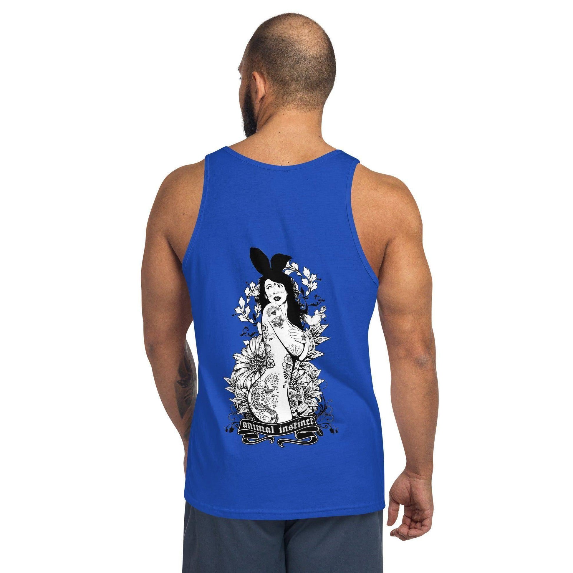Animal Instinct Herren Tank Top Tank Top JLR Design