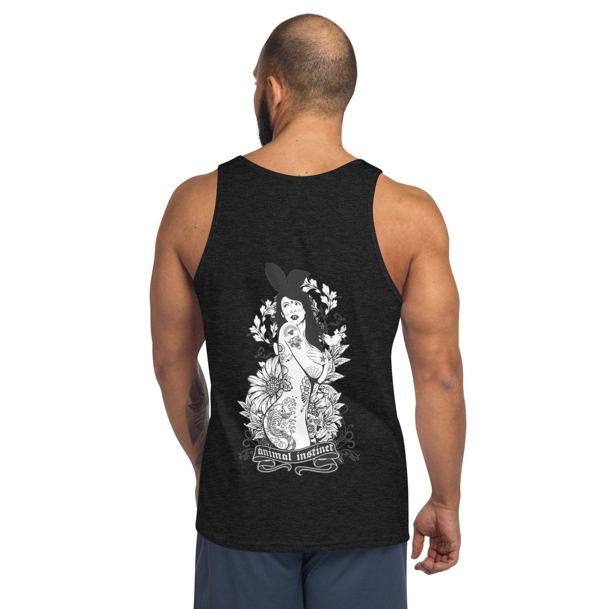 Animal Instinct Herren Tank Top Tank Top JLR Design