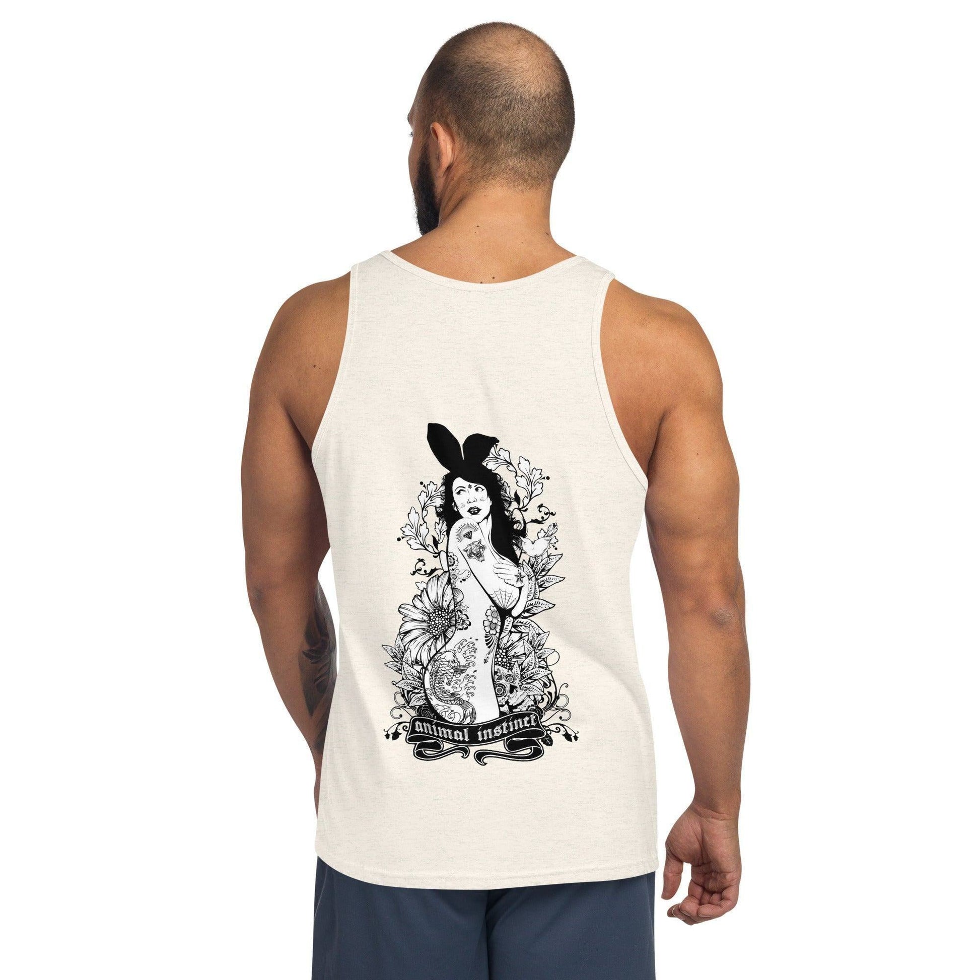 Animal Instinct Herren Tank Top Tank Top JLR Design