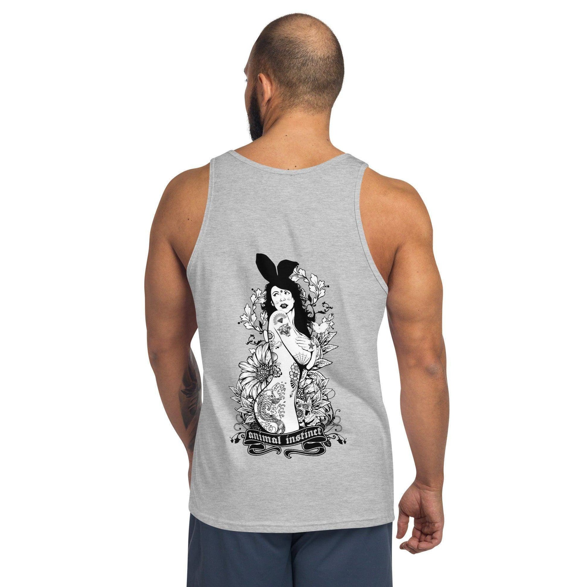Animal Instinct Herren Tank Top Tank Top JLR Design