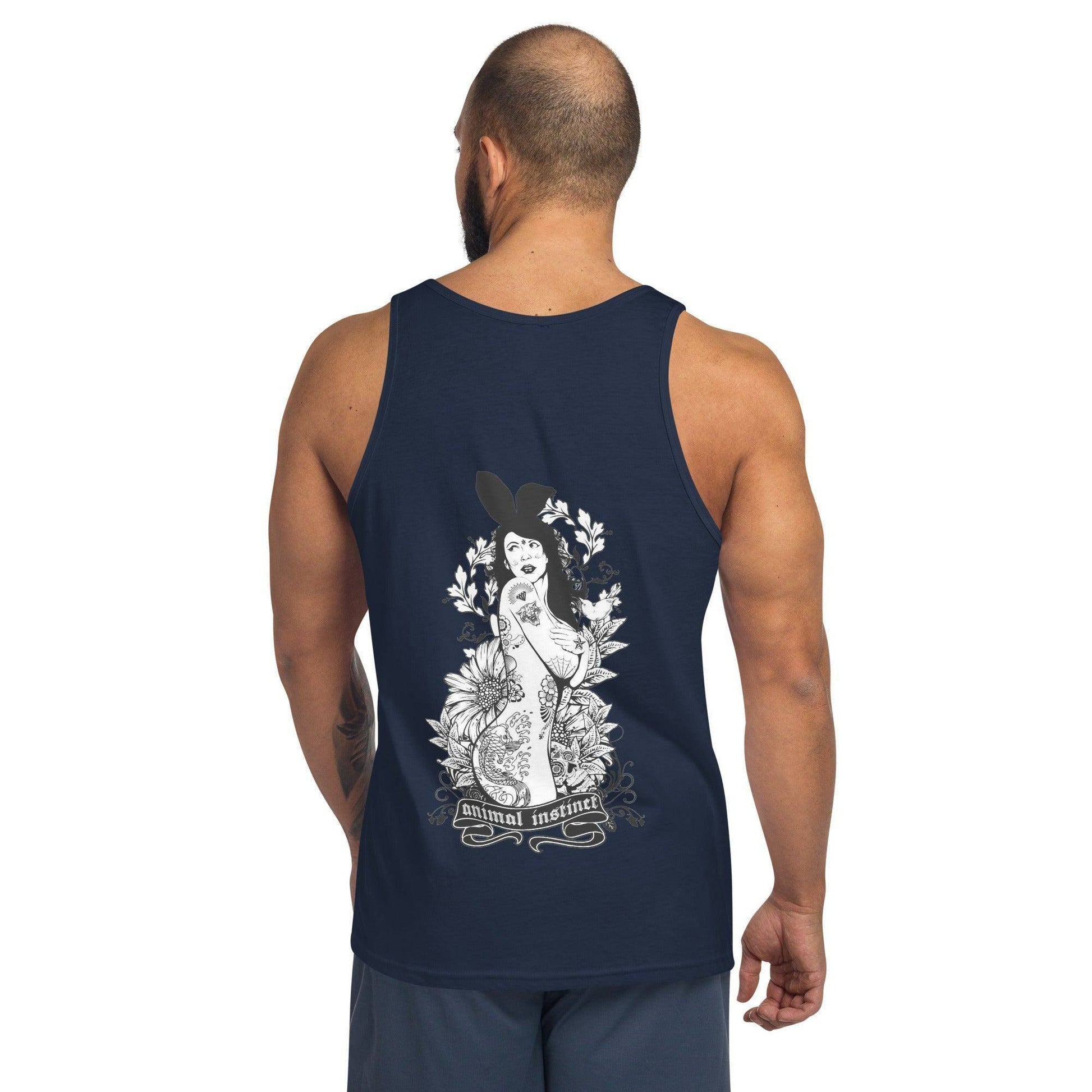 Animal Instinct Herren Tank Top Tank Top JLR Design