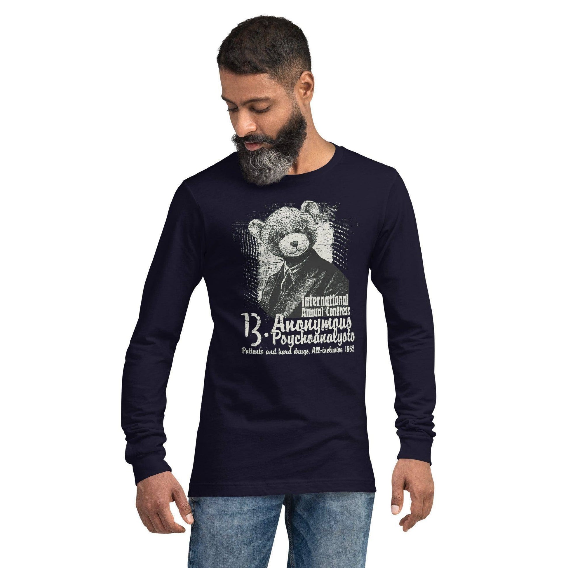 anonymous-psychoanalysts-langarmshirt-langarmshirt-jlr-design-71885 - JLR Design