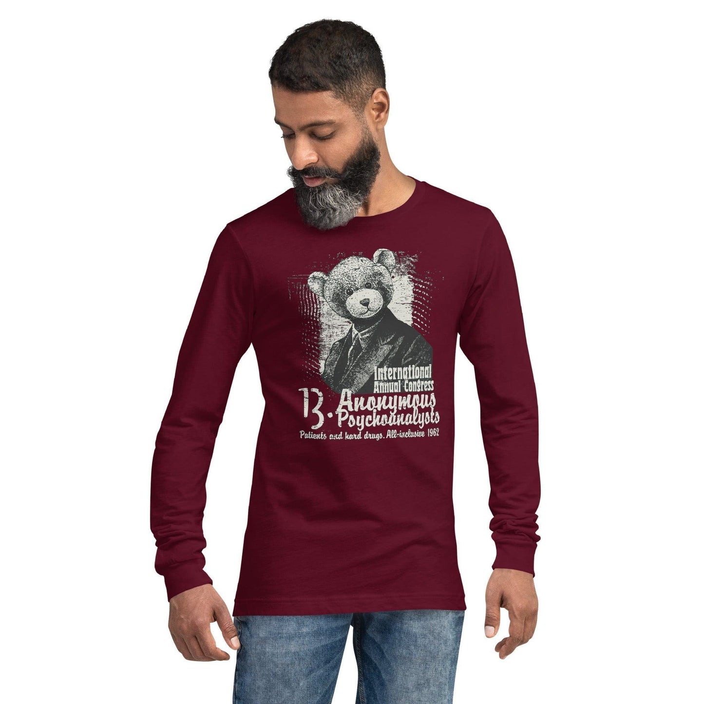 Anonymous Psychoanalysts Langarmshirt Langarmshirt 44.99 angenehmes, Anonymous, Auswahl, Baumwolle, Begleiter, bequem, Damen, Design, Farben, figurbetonter, Frau, Fäden, Herren, hochwertige, Jacke, Jahreszeit, Kombination, Langarm, Langarmshirt, Longsleeve, Mann, Materialien, Passform, Polyester, Premium, Psychoanalysts, Qualität, reguläre, Rippbündchen, Rundhalsausschnitt, Schnitt, Seitennähte, Silhoutee, style, T-Shirt, Tragegefühl, Unisex, Überdecknaht JLR Design