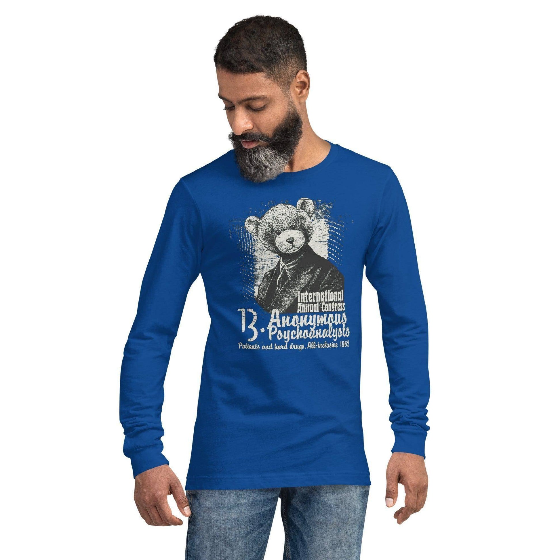 anonymous-psychoanalysts-langarmshirt-langarmshirt-jlr-design-33597 - JLR Design