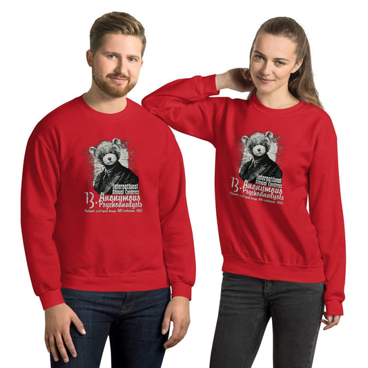 Anonymous Psychoanalysts Pullover Pullover 39.99 Allrounder, angenehmes, Anonymous, Baumwolle, Begleiter, Damen, Design, doppelnaht, feingesticktes, Fleece, Frau, hergestellt, Herren, hochwertige, kalte, Kleiderschrank, kombinieren, kuschelig, lässiger, Mann, Outfit, Polyester, Psychoanalysts, Pullover, Rippausschnitt, Saum, Schnitt, Tage, Trageerlebnis, Tragegefühl, vielseitig, warm, zeitloses, Ärmelbündchen JLR Design