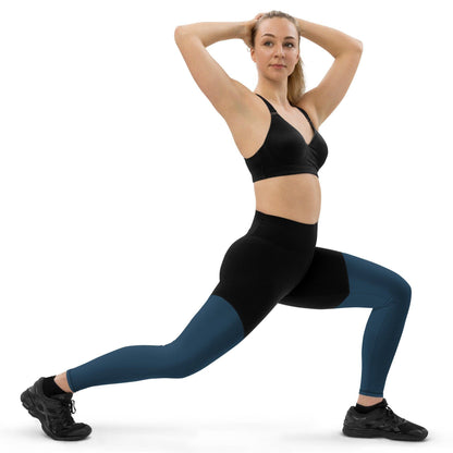 Arapawa Damen Sport Leggings Sport Leggings 57.99 Activewear, Arapawa, atmungsaktiv, auffällig, Bewegungsfreiheit, blau, blickdicht, blue, Damen, Design, Elastan, eng, Fashion, Feuchtigkeit, Figur, Fitnessstudio, funktional, Gym, Gürtel, Leggings, Mode, Natur, OEKOTEX100, Passform, Polyamid, Polyester, praktisch, Qualität, Schweiß, Sport, Stoff, Style, Taille, Tasche, UPF50, verdichteter, weibliche, Yoga JLR Design