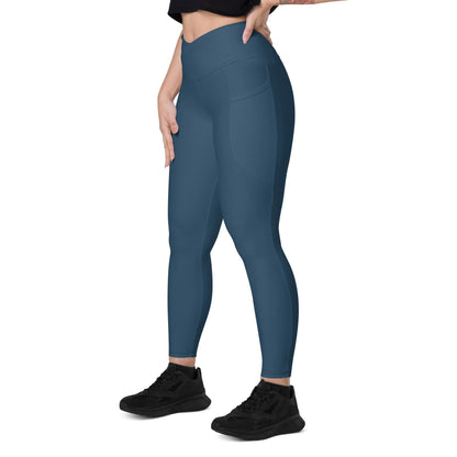 Arapawa Damen V-Bund Leggings mit Taschen V-Bund Leggings 59.99 1 Tasche auf jeder Seite, Arapawa, atmungsaktives Material, blau, blue, Damen, Design, einfarbig, Elastan, Fashion, Hoch tailliert, hoher Tragekomfort, Komfort, Mode, OEKOTEX100, Outfit, Polyester, schmeichelhafter Schnitt, Style, UPF50, V-Bund Leggings JLR Design