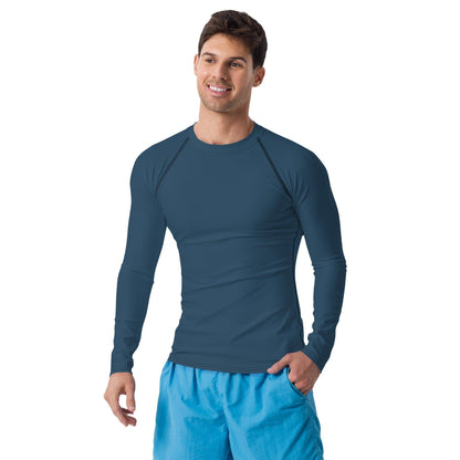 Arapawa Herren Rash Guard Rash Guard 54.99 4-Wege, Arapawa, Atmungsaktiv, bequem, blau, blue, einfarbig, Elastan, Flachnaht, Guard, Hautschutz, Kompression, Langarmshirt, Männermode, Outdoor, Polyester, Rash, Sand, Schwimmen, Sonnenschutz, Sportbekleidung, Strandmode, Stretchstoff, Surfen, trocknend, Wassersport, Wind JLR Design